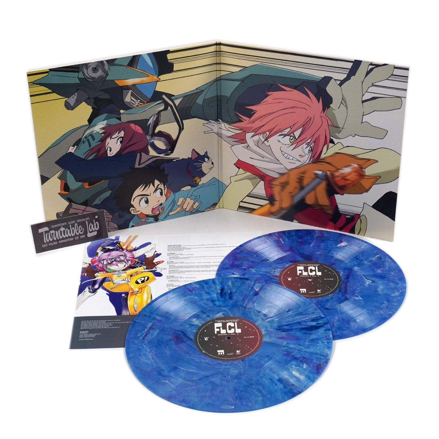 The Pillows: FLCL Season 1 Vol. 2 Soundtrack (Blue Marble Colored Vinyl) Vinyl 2LP { vinyl }