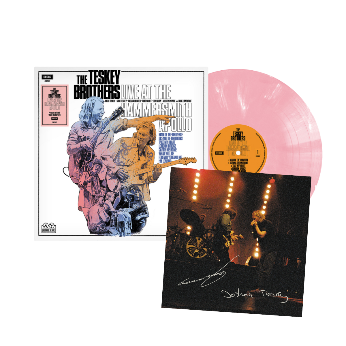 Live at The Hammersmith Apollo - Pink Marble Vinyl (Signed) { vinyl }