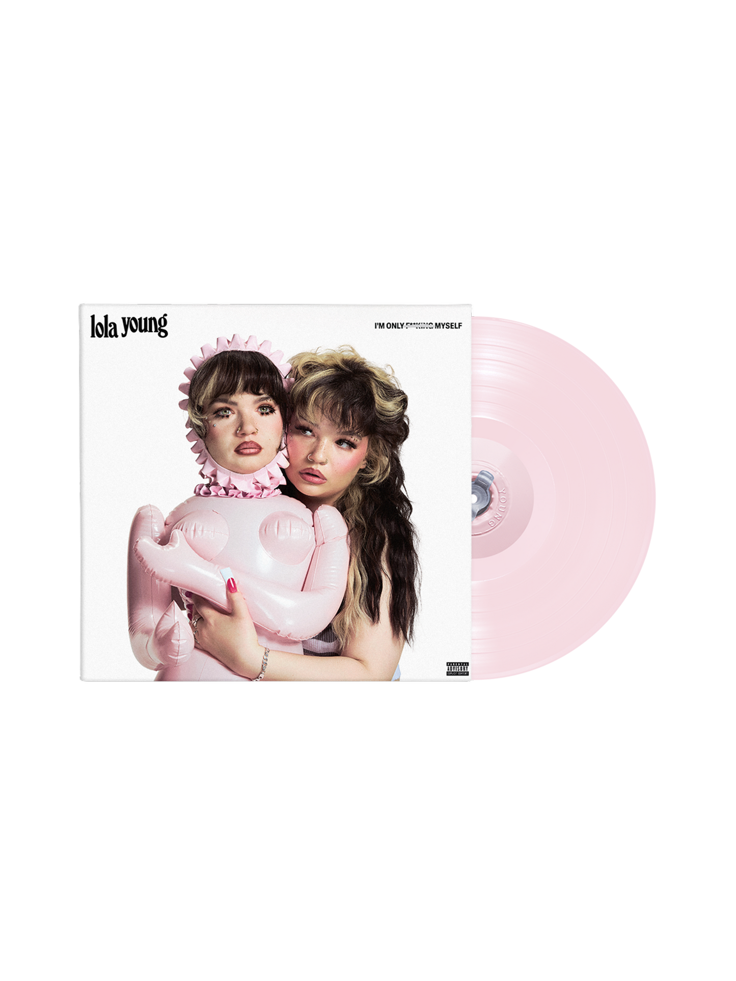 I'm Only F**king Myself: The Basic B*tch Edition (Nude Pink Vinyl LP) { vinyl }