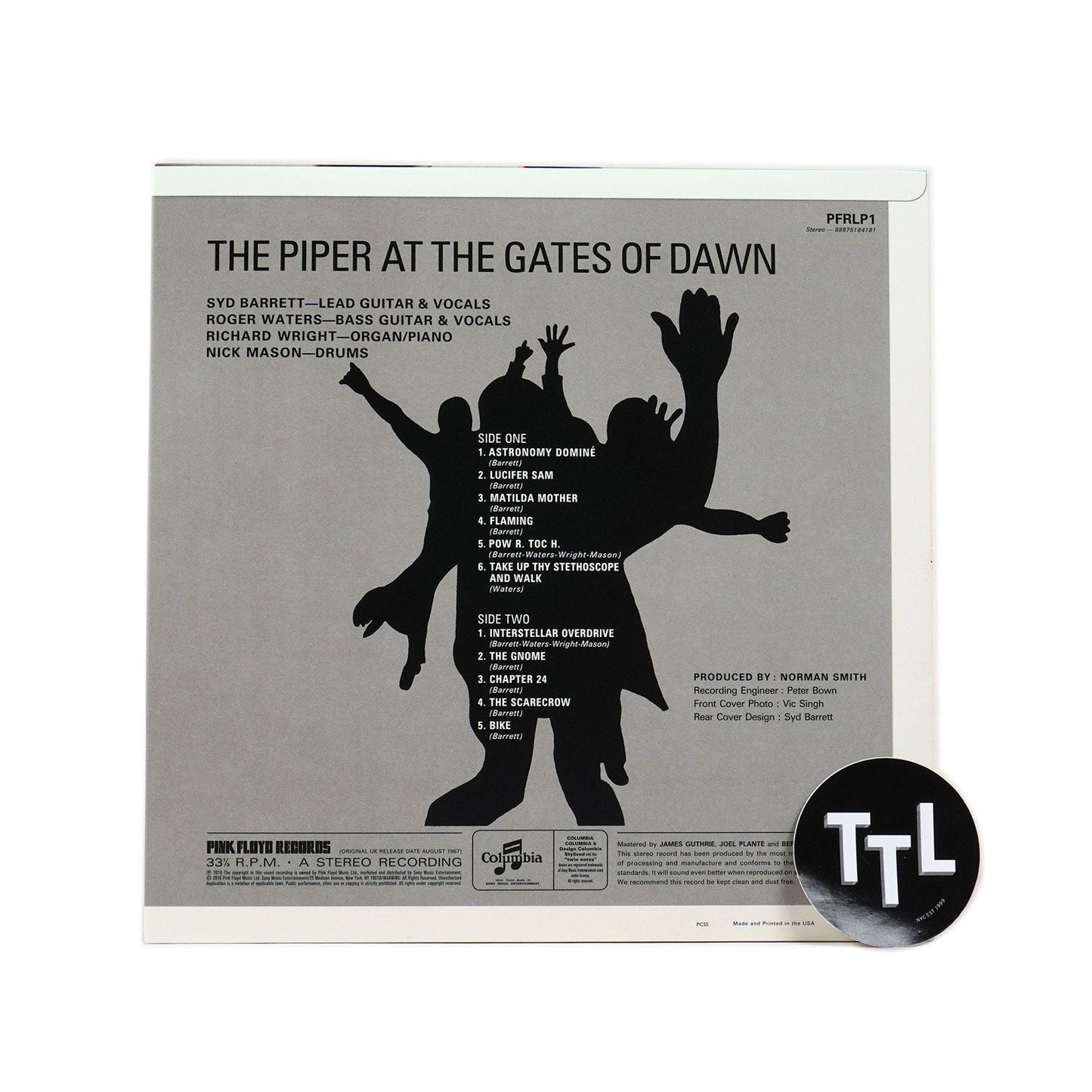 Pink Floyd: The Piper At The Gates Of Dawn (180g, Stereo) Vinyl LP { vinyl }