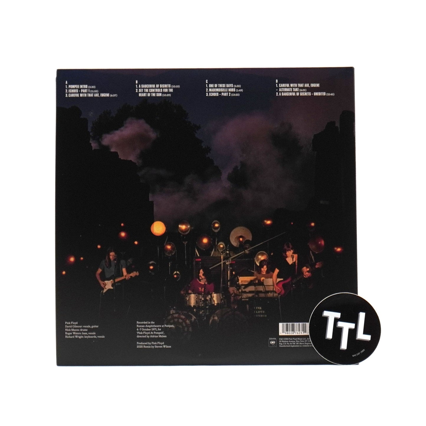 Pink Floyd: At Pompeii - MCMLXXII Vinyl 2LP { vinyl }