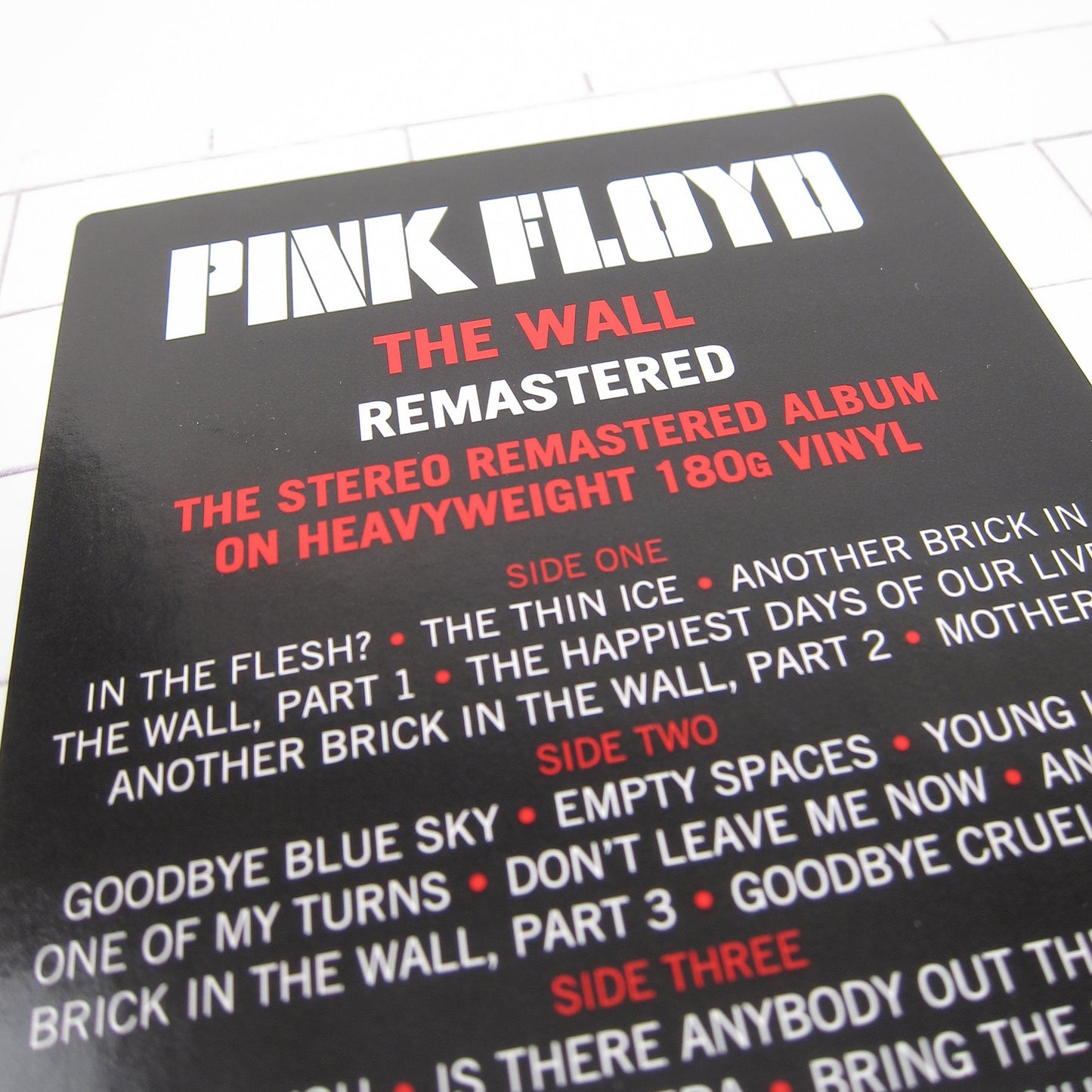 Pink Floyd: The Wall (180g) Vinyl 2LP { vinyl }