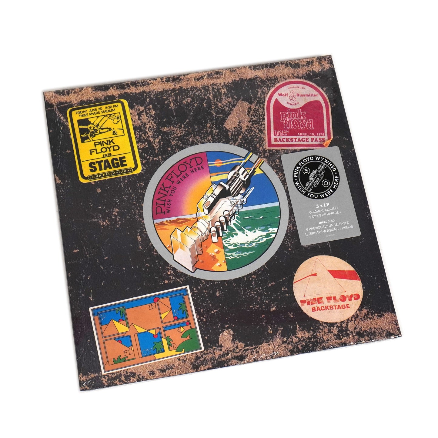 Pink Floyd: Wish You Were Here - 50th Anniversary Edition (180g) Vinyl 3LP { vinyl }