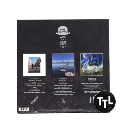 Pink Floyd: Wish You Were Here - 50th Anniversary Edition (180g) Vinyl 3LP { vinyl }