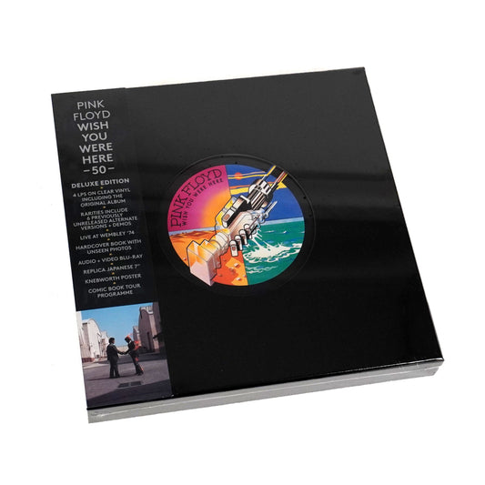 Pink Floyd: Wish You Were Here - 50th Anniversary (Colored Vinyl) Vinyl 4LP+CD Boxset { vinyl }