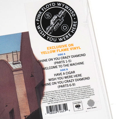 Pink Floyd: Wish You Were Here (UK Import, Colored Vinyl) Vinyl LP { vinyl }