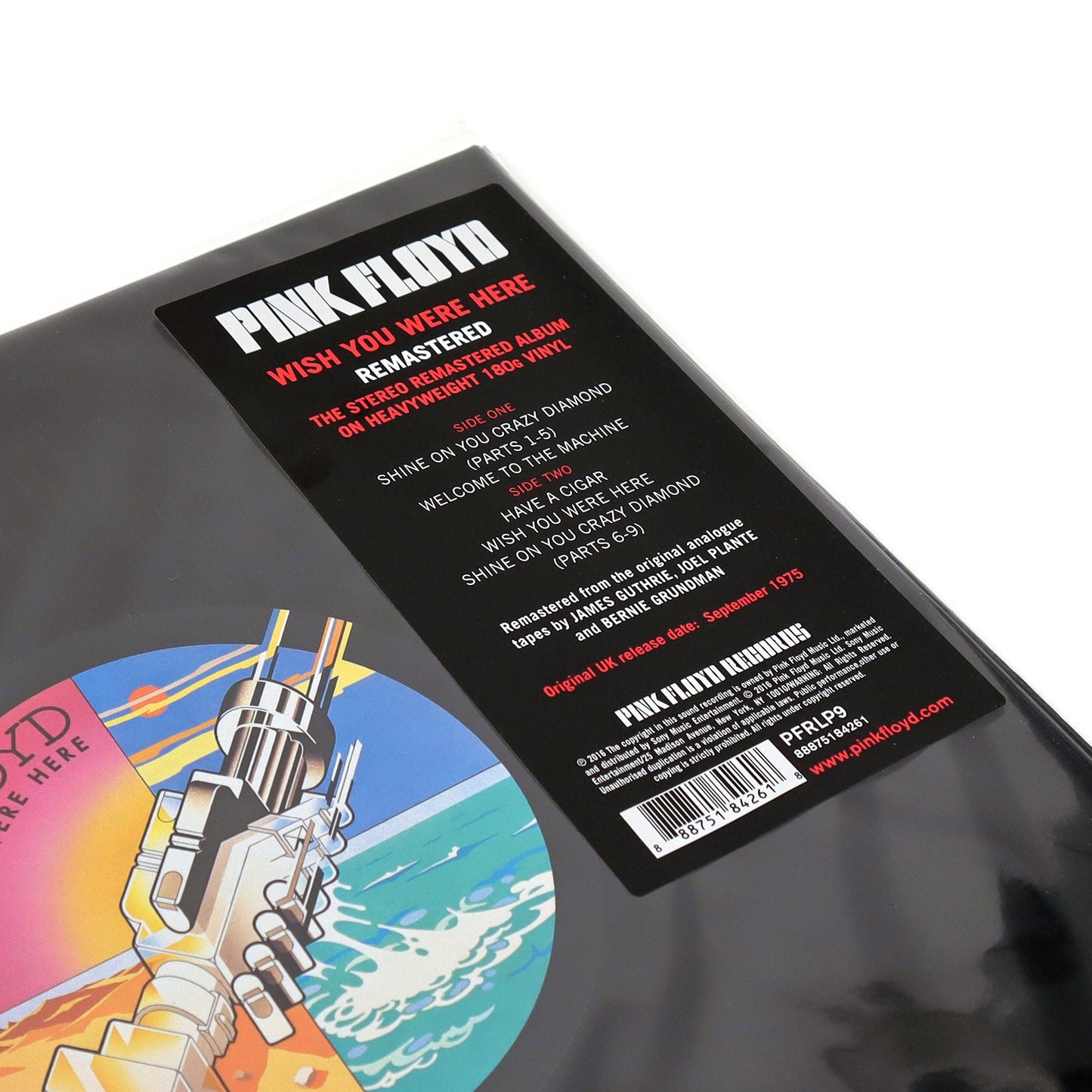 Pink Floyd: Wish You Were Here (180g) Vinyl LP { vinyl }