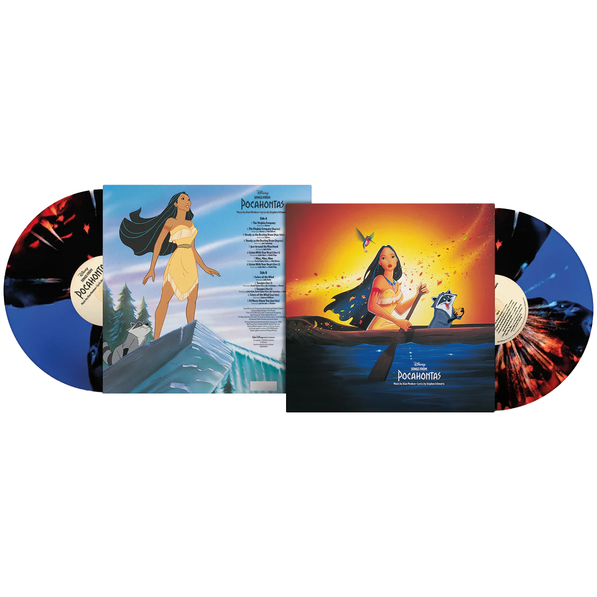 Songs From Pocahontas: Limited Kaleidoscope Sunset Splatter Colour Vinyl LP.. { vinyl }