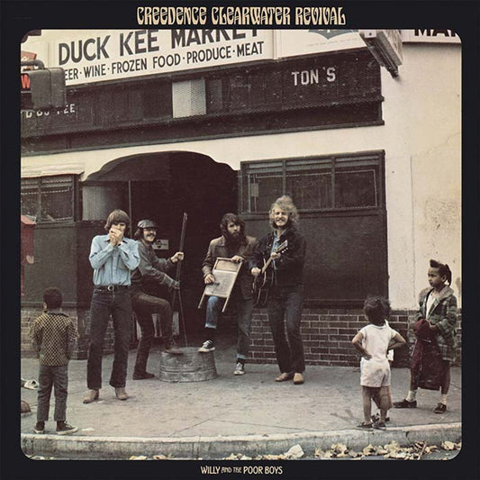CCR ( CREEDENCE CLEARWATER REVIVAL ) - WILLY AND THE POOR BOYS Vinyl LP { vinyl }