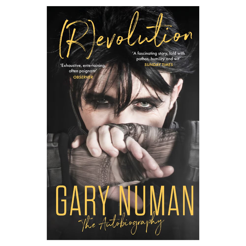 (R)evolution: Signed Paperback Book (by Gary Numan!) { vinyl }