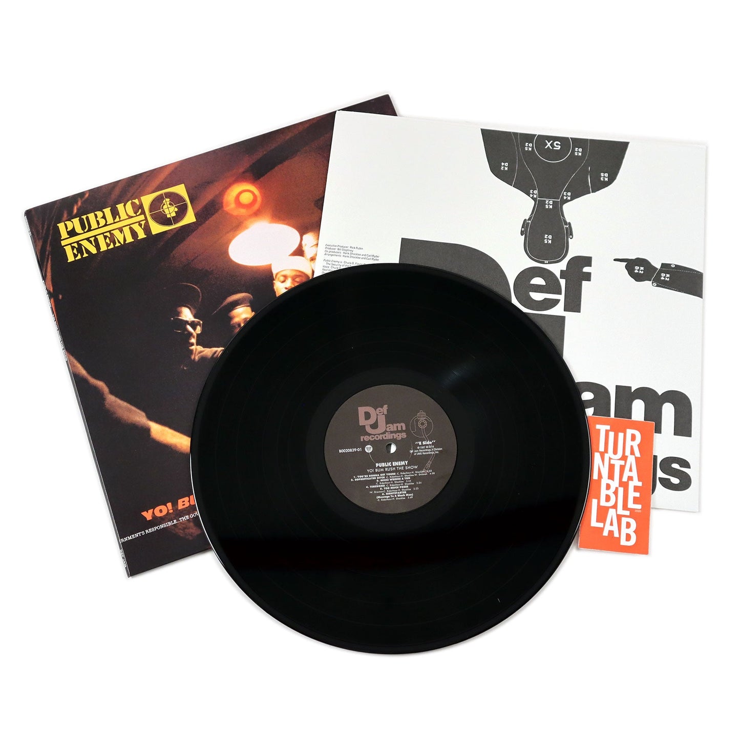 Public Enemy: Yo! Bum Rush The Show Vinyl LP { vinyl }