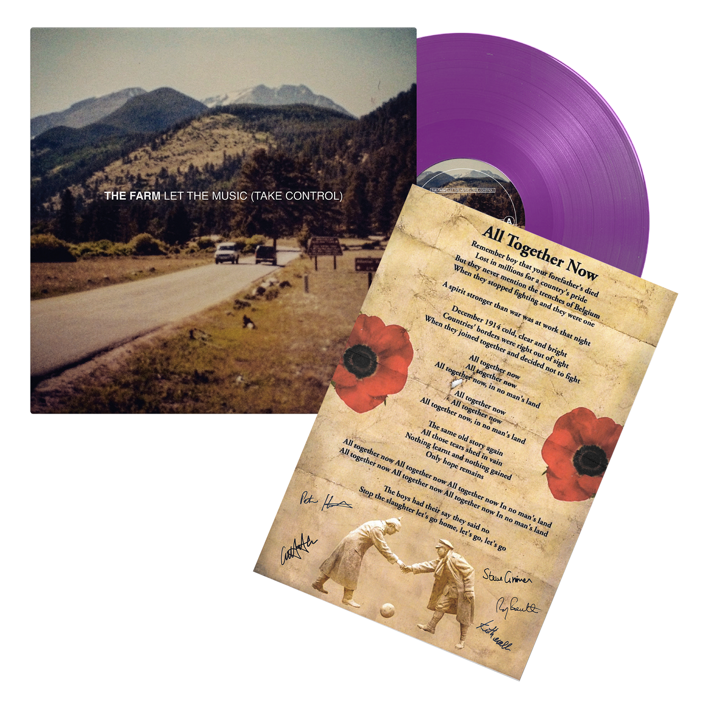 Let The Music (Take Control): Purple Vinyl LP + Signed Art Card { vinyl }