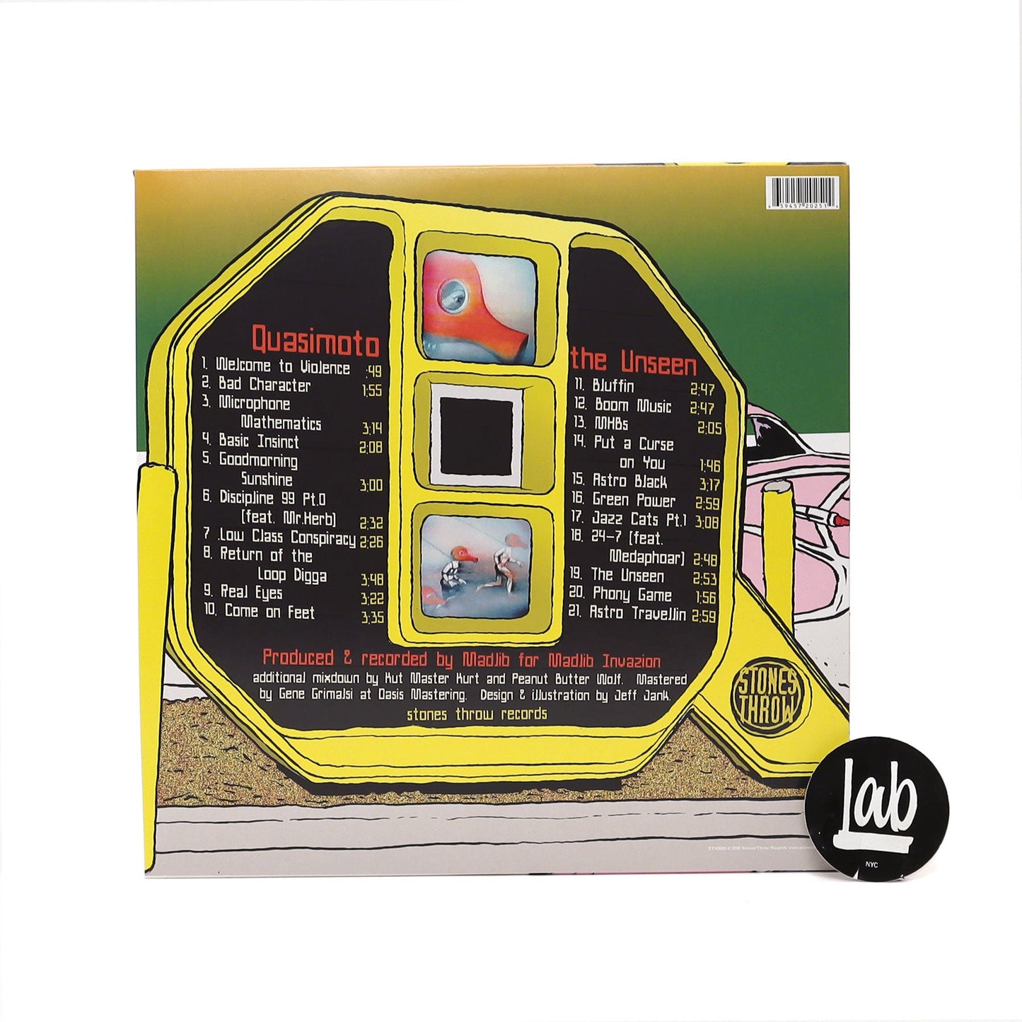 Quasimoto: The Unseen Vinyl 2LP { vinyl }