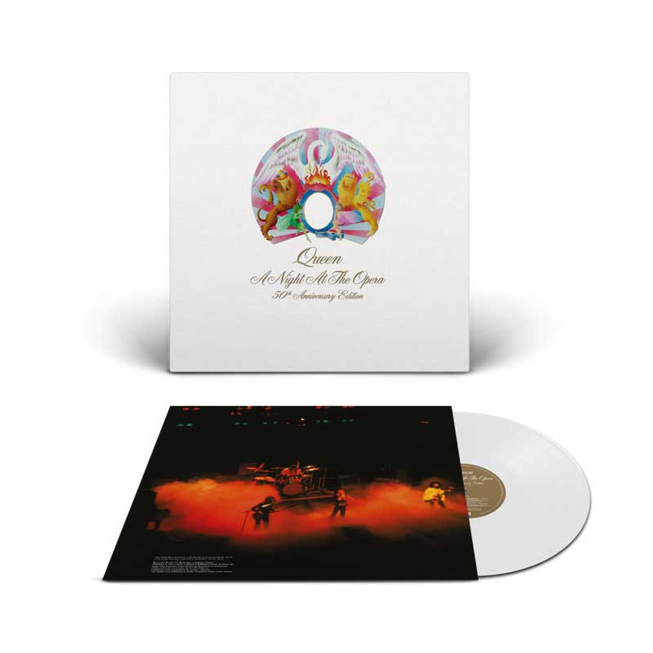 QUEEN - NIGHT AT THE OPERA CLEAR Vinyl LP { vinyl }