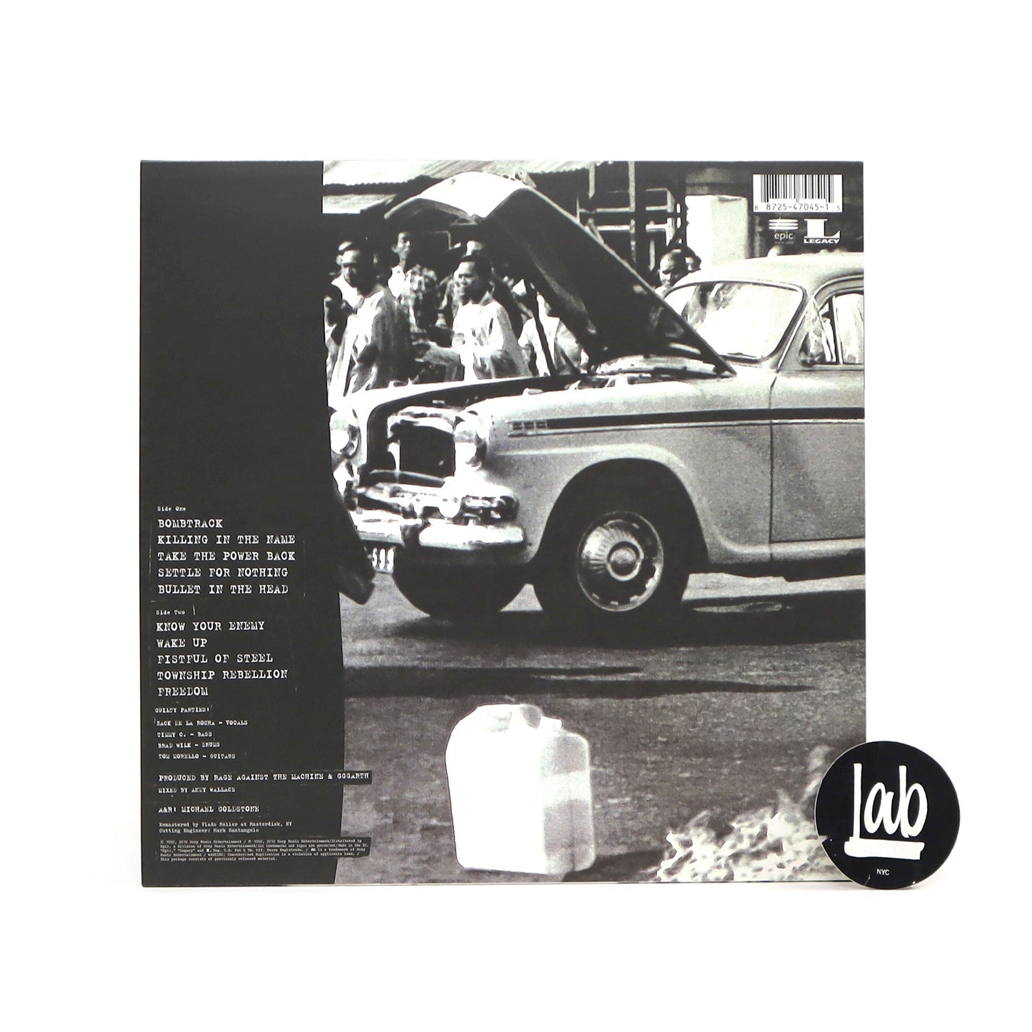 Rage Against The Machine: Rage Against The Machine (180g) Vinyl LP { vinyl }