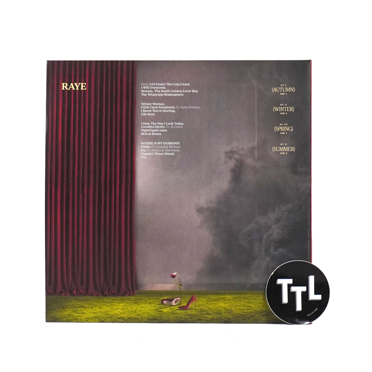 Raye: This Music May Contain Hope (Yellow Colored Vinyl) Vinyl LP { vinyl }