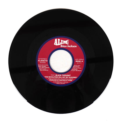 Brian Jackson: The Revolution Will Not Be Televised ft. Black Thought, Masters At Work (Import) Vinyl 7" { vinyl }