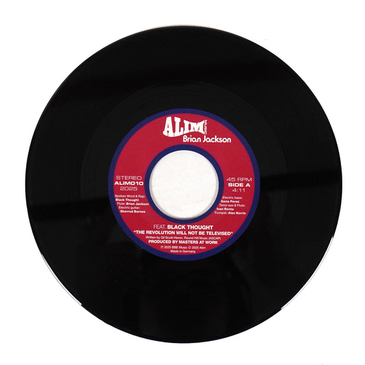 Brian Jackson: The Revolution Will Not Be Televised ft. Black Thought, Masters At Work (Import) Vinyl 7" { vinyl }