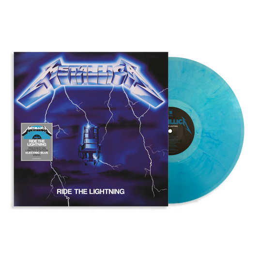 Ride The Lightning: Limited 'Electric Blue' Vinyl LP. { vinyl }