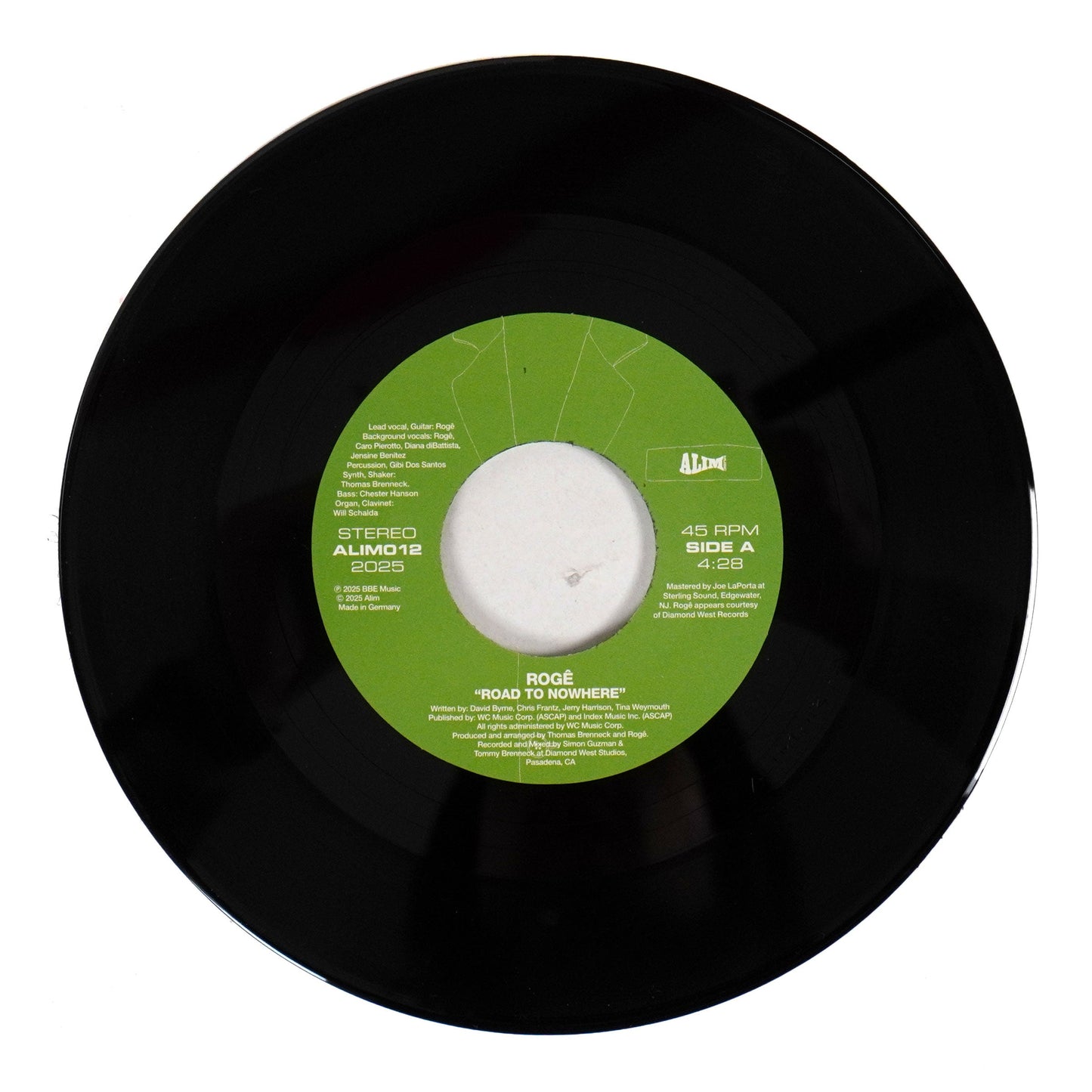 Roge: Road To Nowhere (Talking Heads Cover) Vinyl 7" { vinyl }
