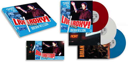 WILSON,BRIAN - LIVE AT THE ROXY THEATRE Red, Blue & White Vinyl LP { vinyl }