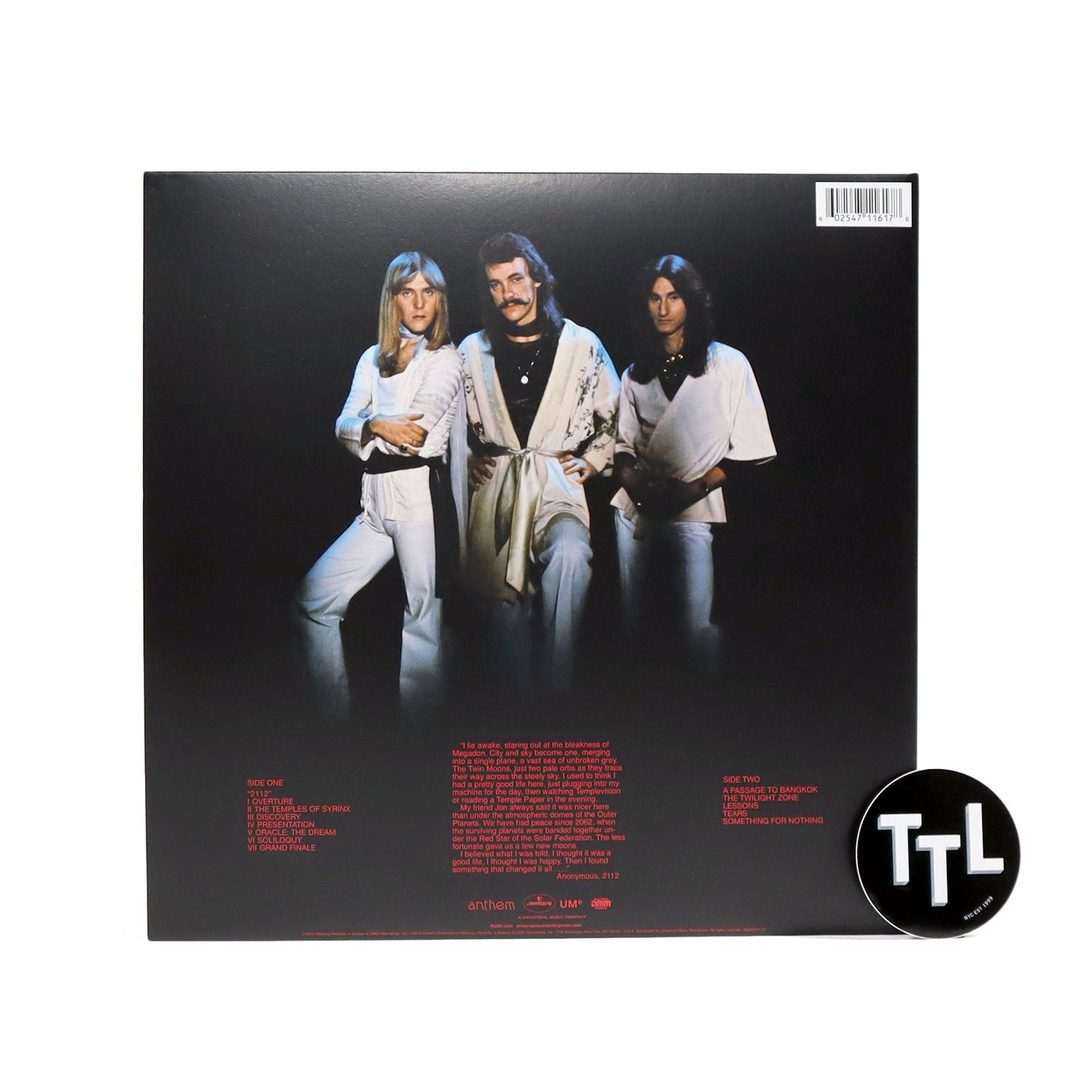 Rush: 2112 (180g, Hologram) Vinyl LP