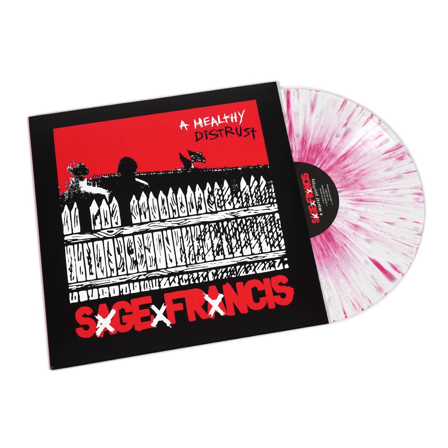 Sage Francis: A Healthy Distrust - 20th Anniversary Edition (Colored Vinyl) Vinyl 2LP { vinyl }