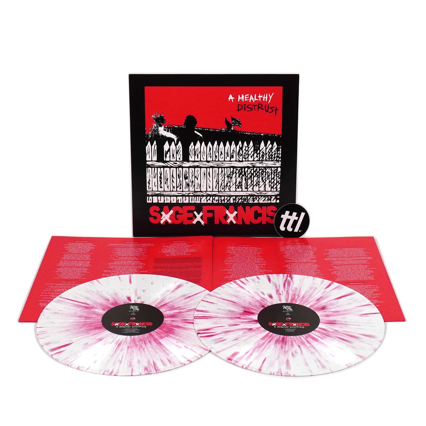 Sage Francis: A Healthy Distrust - 20th Anniversary Edition (Colored Vinyl) Vinyl 2LP { vinyl }