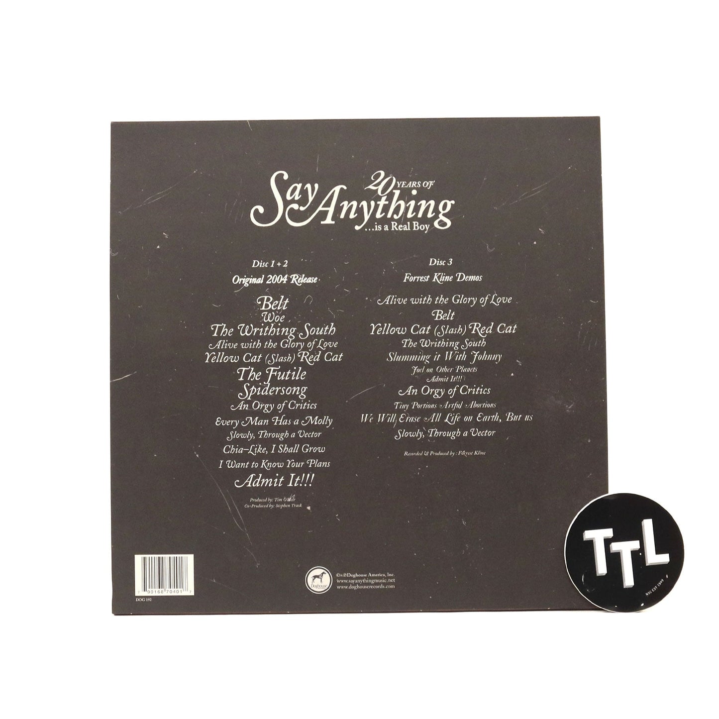 Say Anything: Is A Real Boy - 20th Anniversary Edition (Colored Vinyl) Vinyl 3LP { vinyl }