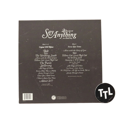Say Anything: Is A Real Boy - 20th Anniversary Edition (Colored Vinyl) Vinyl 3LP { vinyl }