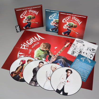 Scott Pilgrim vs. The World: Scott Pilgrim vs. The World Soundtrack - Deluxe 'Seven Evil Exes' Edition (Pic Disc) Vinyl 4LP Boxset { vinyl }