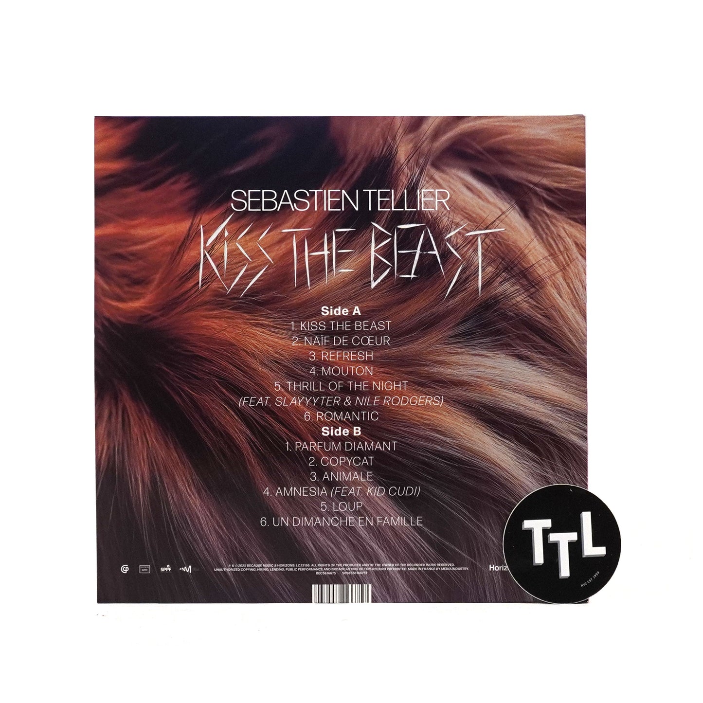 Sebastien Tellier: Kiss The Beast Vinyl LP { vinyl }