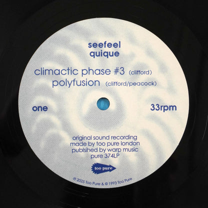 Seefeel: Quique Vinyl 2LP { vinyl }