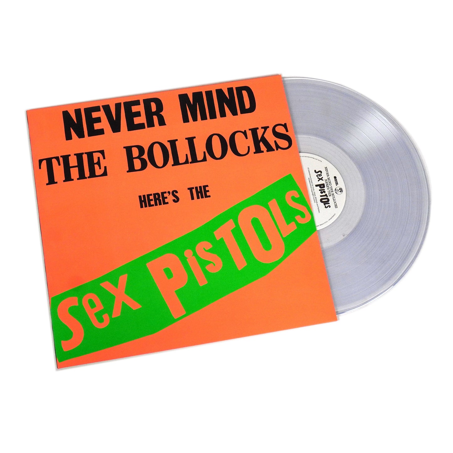 Sex Pistols: Never Mind The Bollocks (Clear Colored Vinyl) Vinyl LP { vinyl }