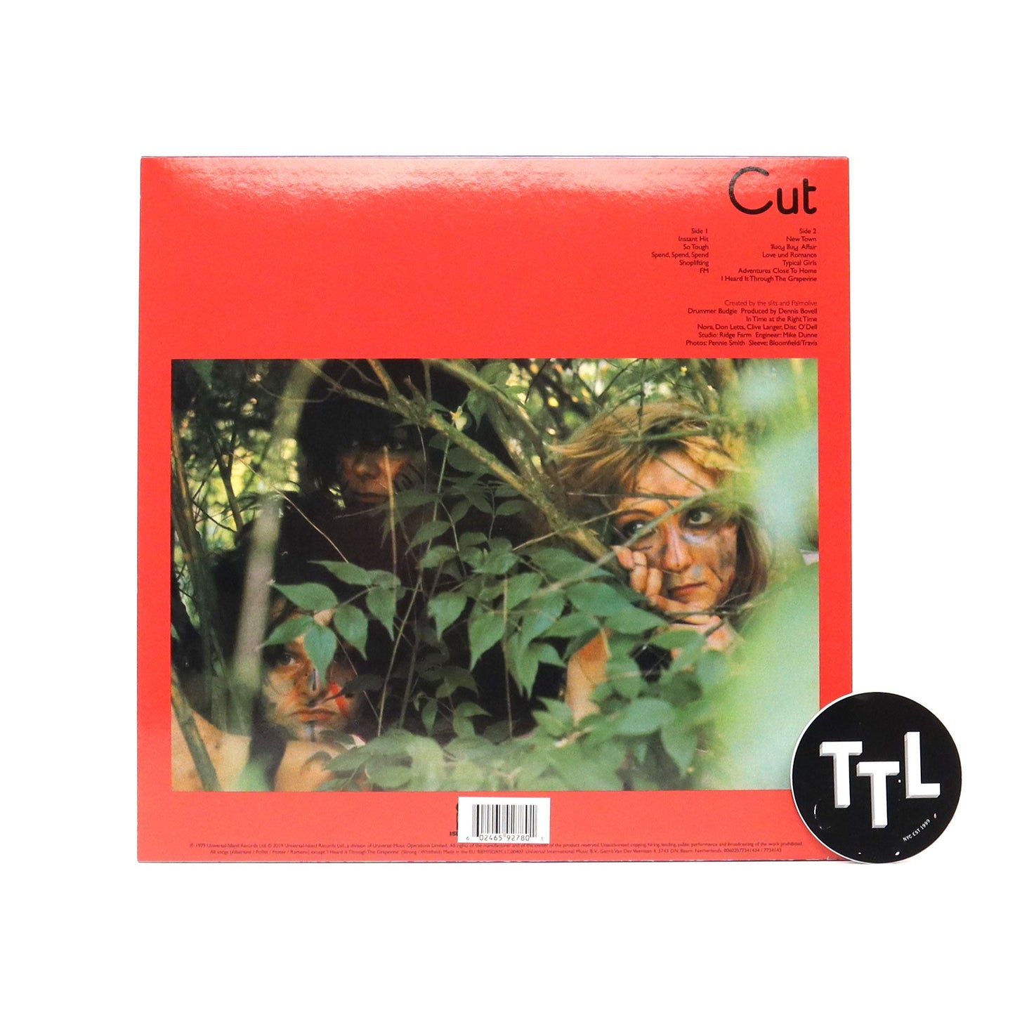 The Slits: Cut (Import, Colored Vinyl) Vinyl LP { vinyl }