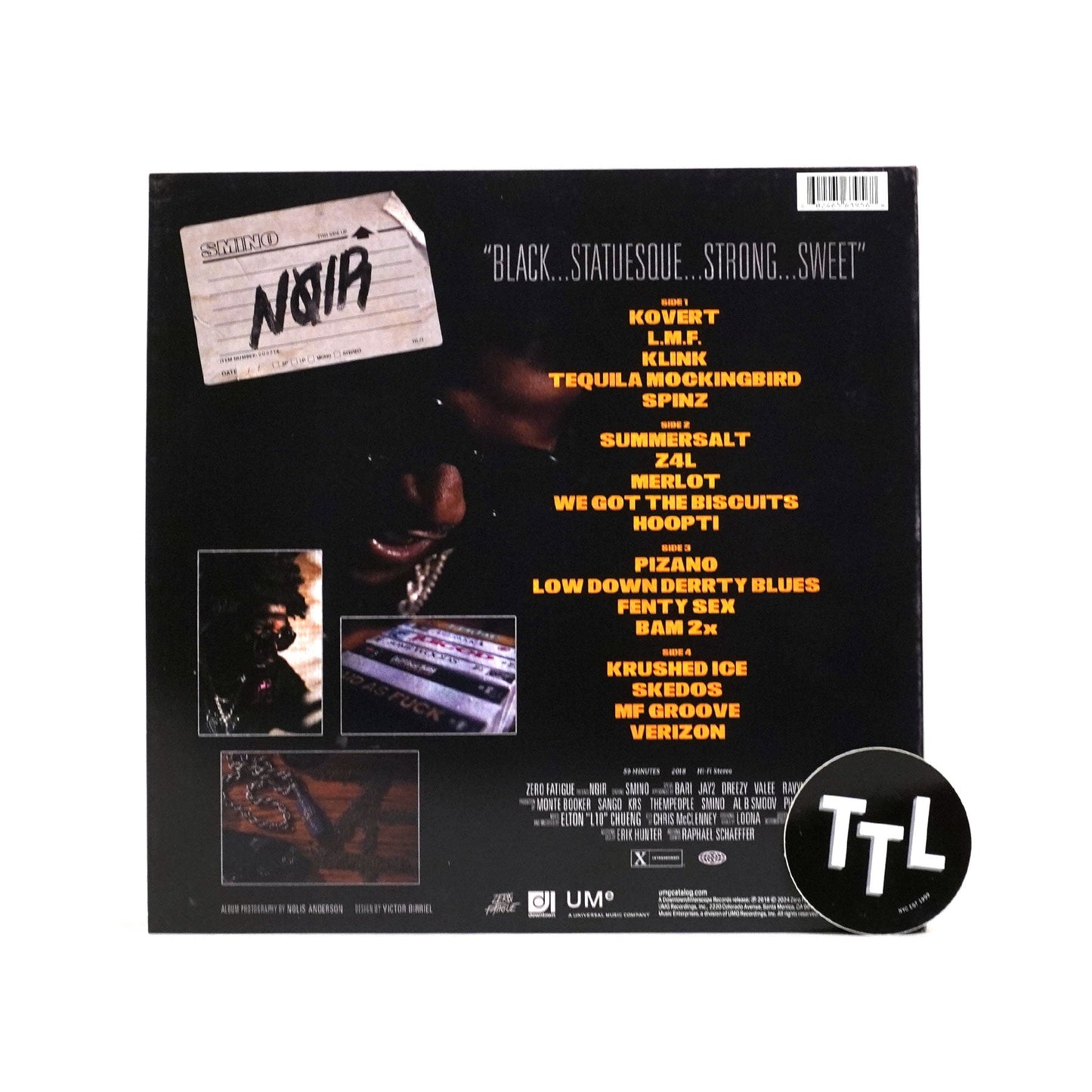 Smino: Noir (Grape Colored Vinyl) Vinyl 2LP { vinyl }