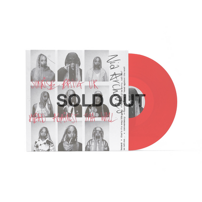 (Signed) Sunrise Bang Ur Head Against Tha Wall:  Red 12” EP { vinyl }