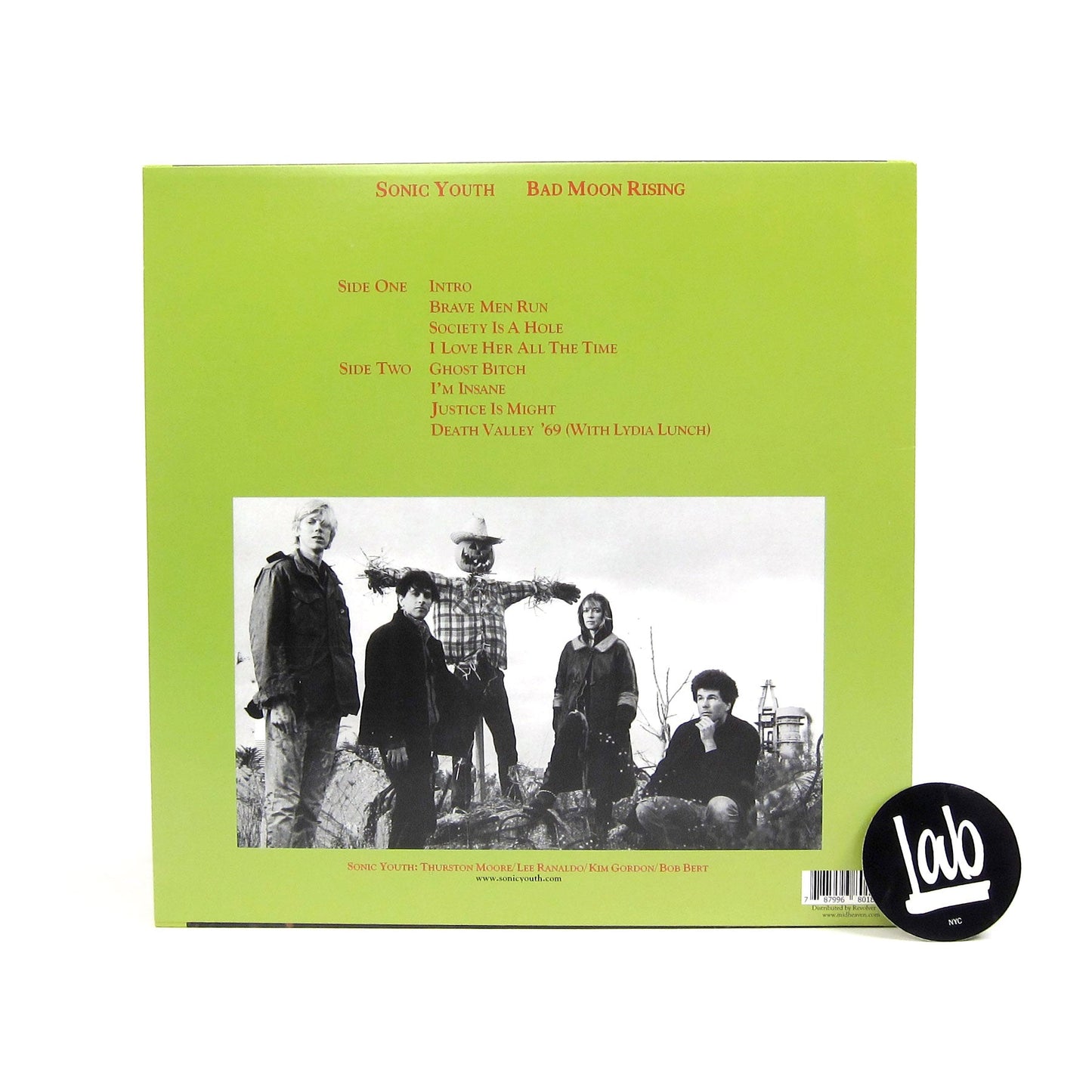 Sonic Youth: Bad Moon Rising Vinyl LP { vinyl }