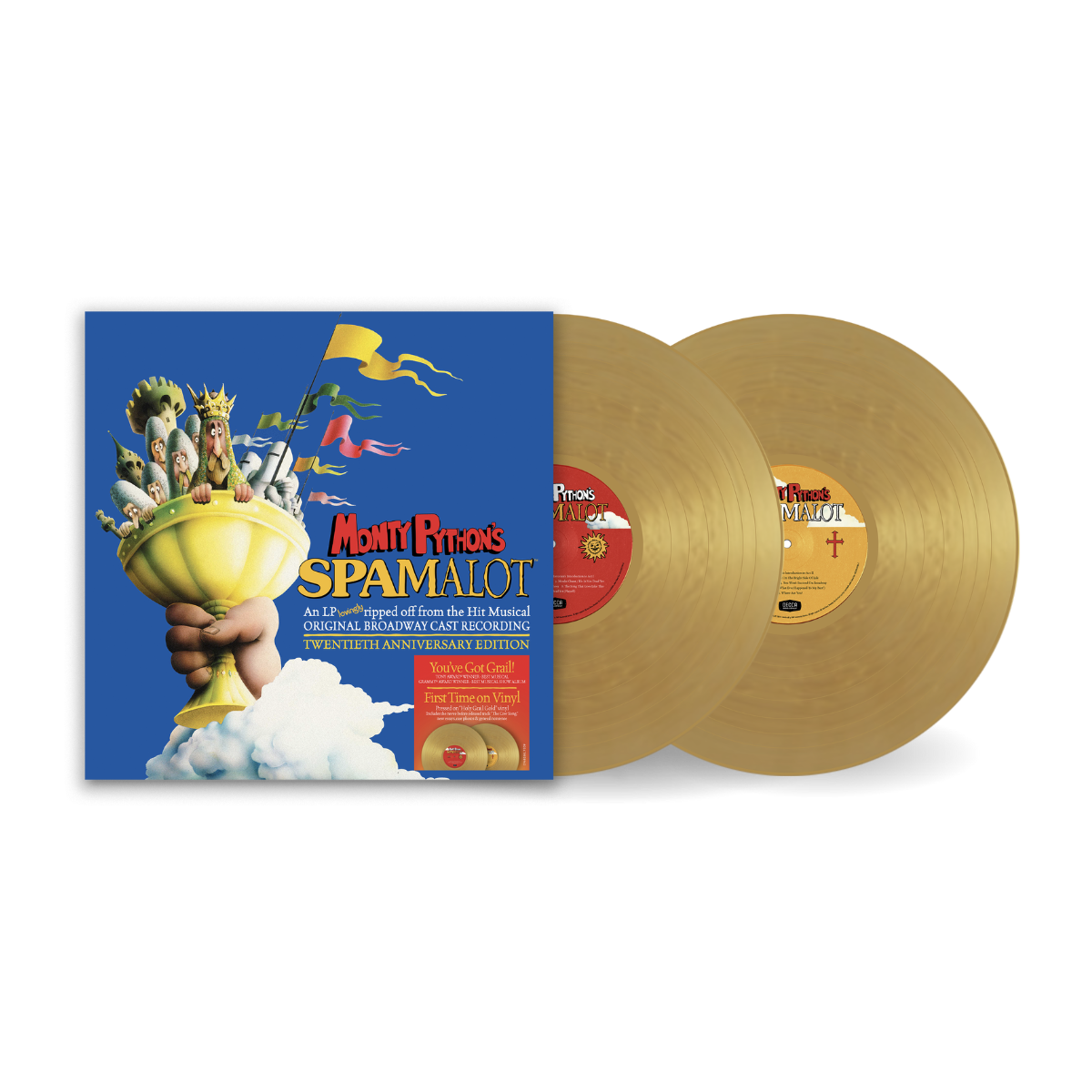 Monty Python's SPAMALOT: Twentieth Anniversary Edition - Gold 2LP { vinyl }