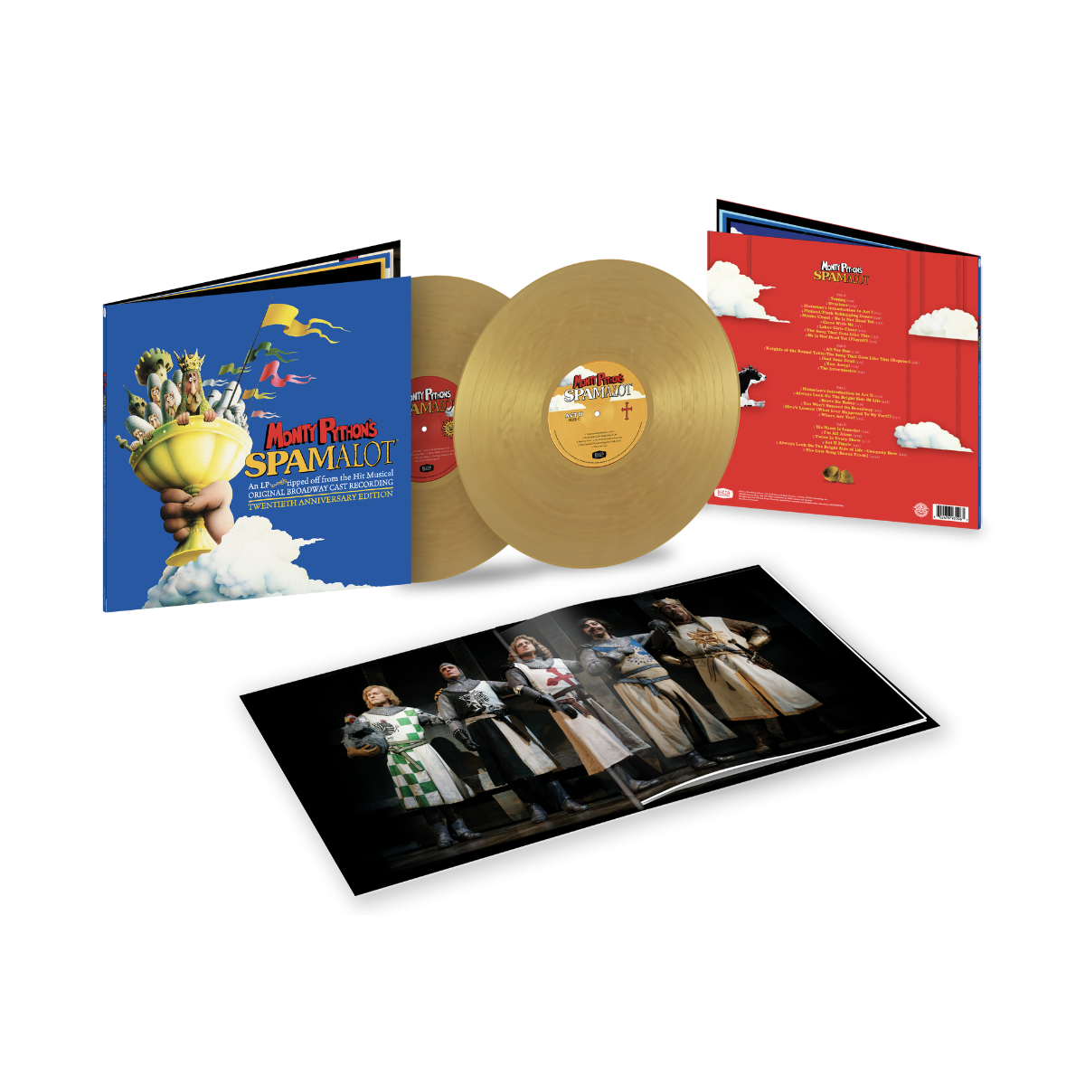 Monty Python's SPAMALOT: Twentieth Anniversary Edition - Gold 2LP { vinyl }