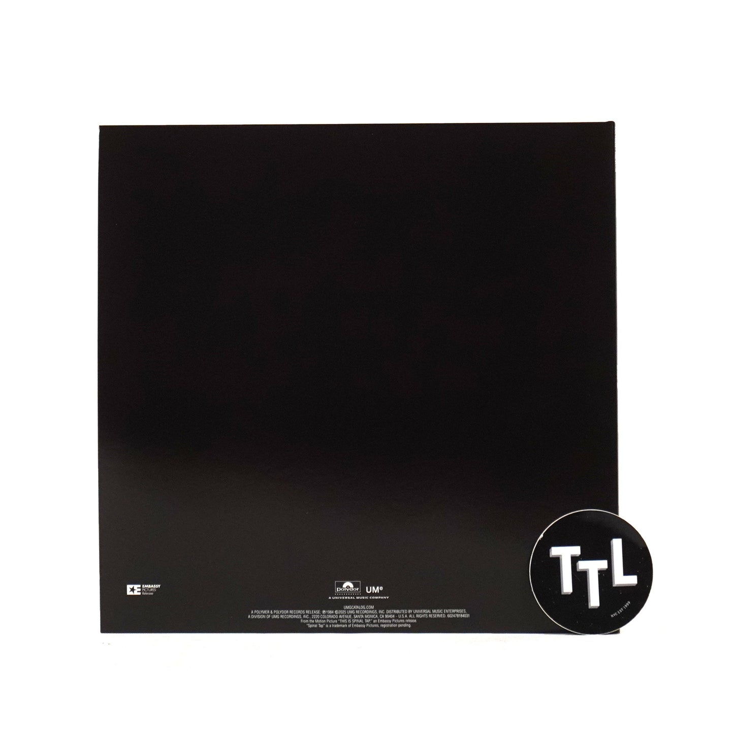 Spinal Tap: This Is Spinal Tap Soundtrack Vinyl LP { vinyl }