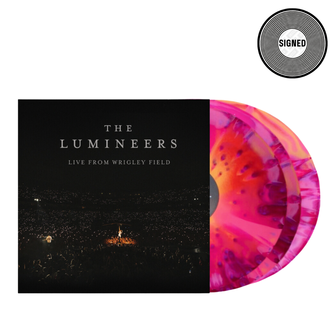Live From Wrigley Field: Signed Exclusive Orange/Purple Splatter 3LP { vinyl }