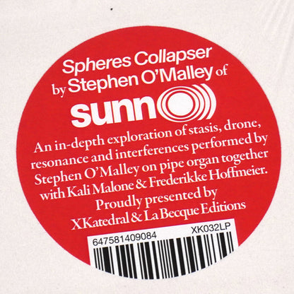 Stephen O’Malley: Spheres Collapser Vinyl LP { vinyl }