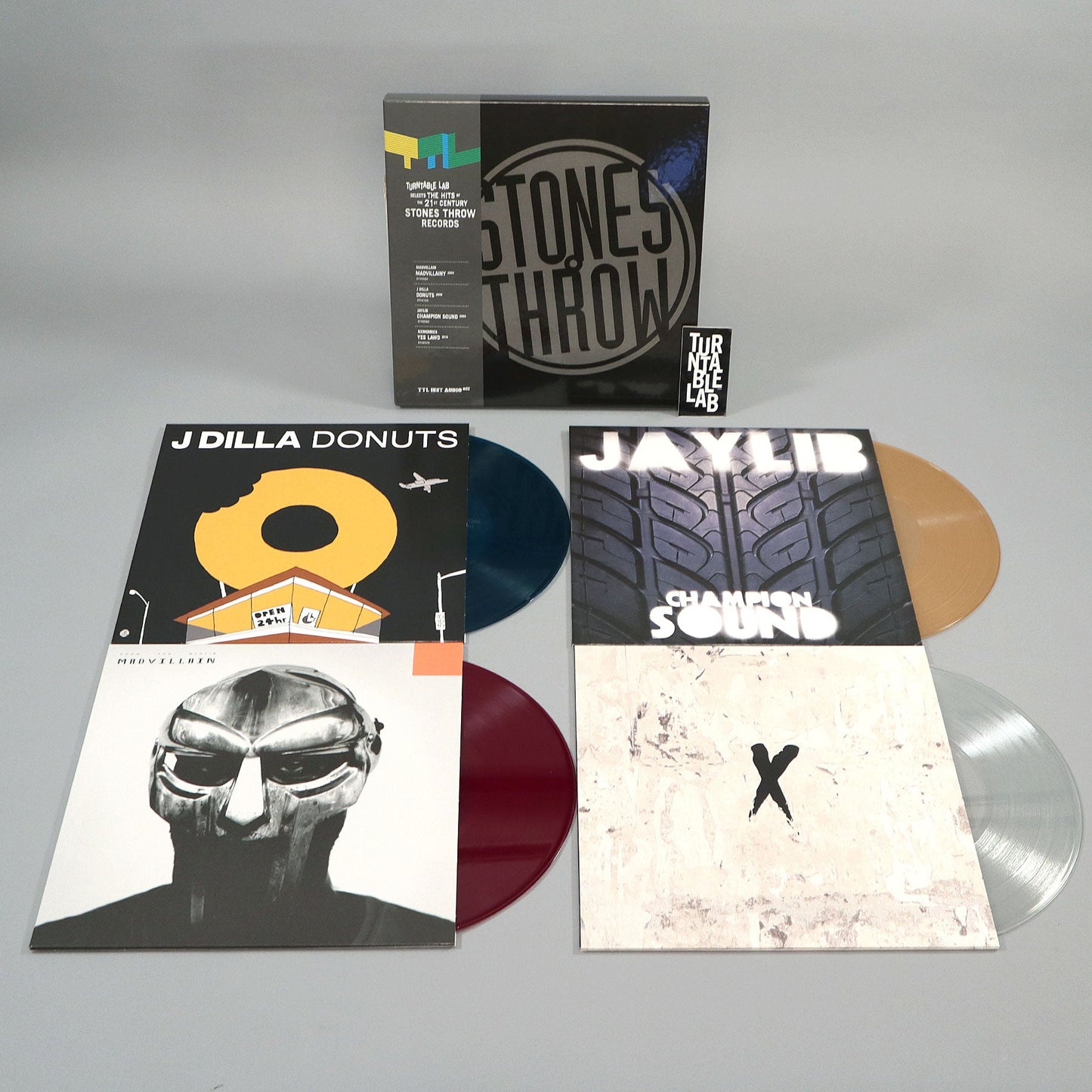 Stones Throw: Turntable Lab Selects... Vinyl 8LP Boxset - Exclusive (Madvillain, J Dilla, NxWorries, Jaylib) { vinyl }