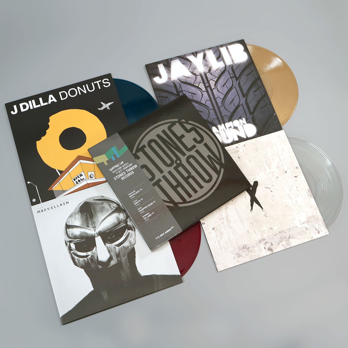 Stones Throw: Turntable Lab Selects... Vinyl 8LP Boxset - Exclusive (Madvillain, J Dilla, NxWorries, Jaylib) { vinyl }