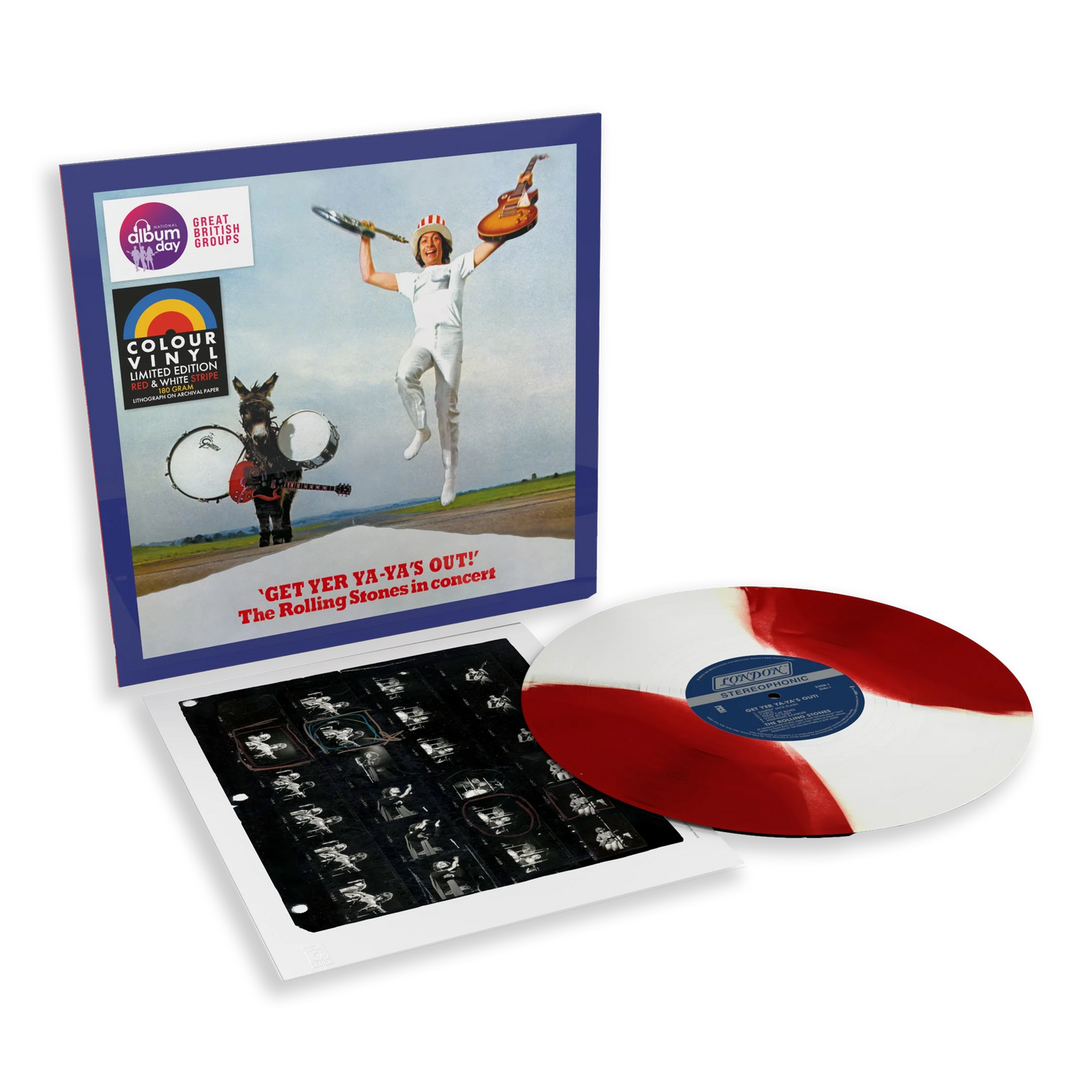 Get Yer Ya-Ya’s Out! Limited Red & White Vinyl LP [NAD24] { vinyl }