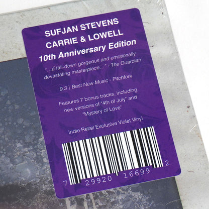 Sufjan Stevens: Carrie & Lowell - 10th Anniversary Edition (Indie Exclusive Colored Vinyl) Vinyl 2LP Boxset { vinyl }