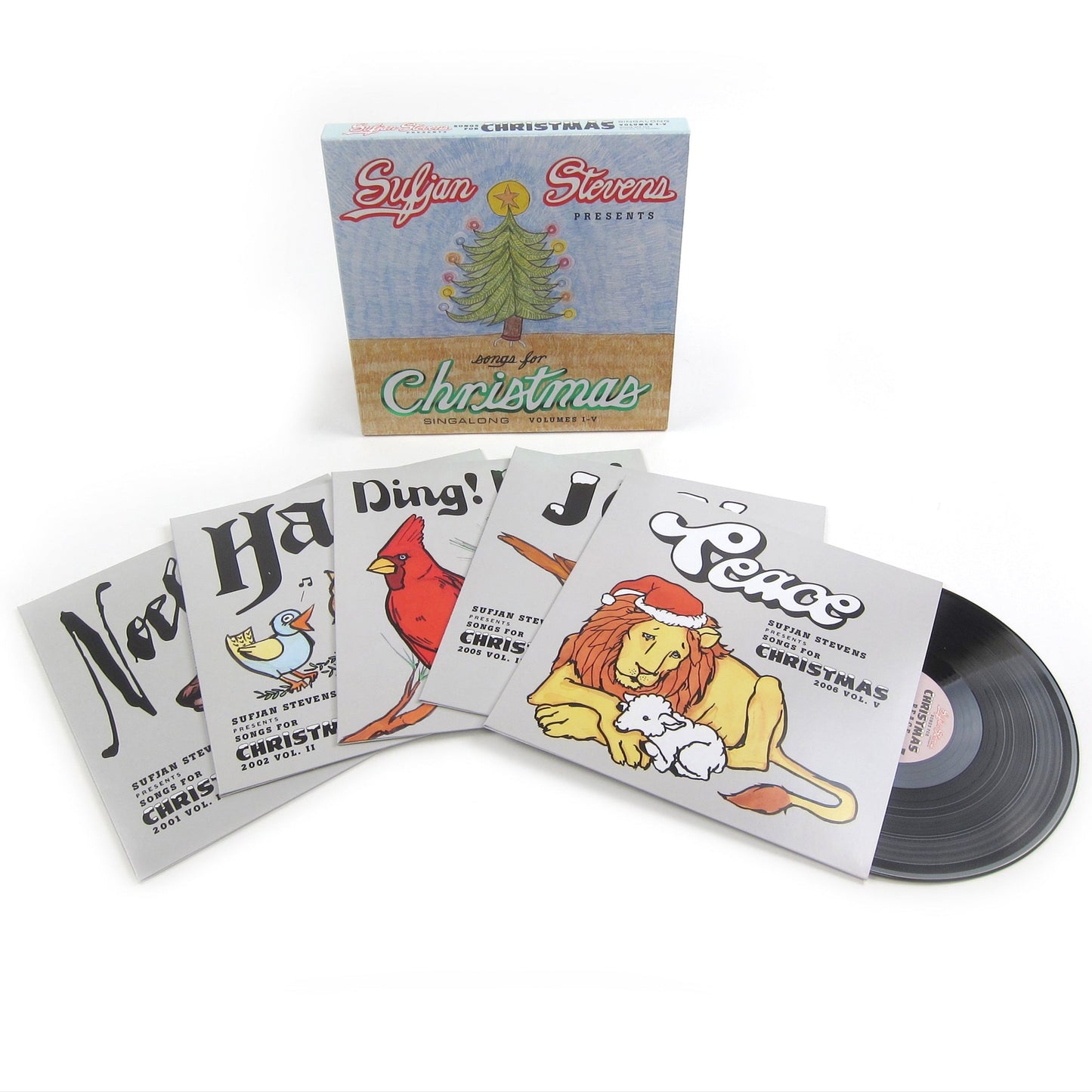 Sufjan Stevens: Songs For Christmas Vinyl 5LP Boxset { vinyl }