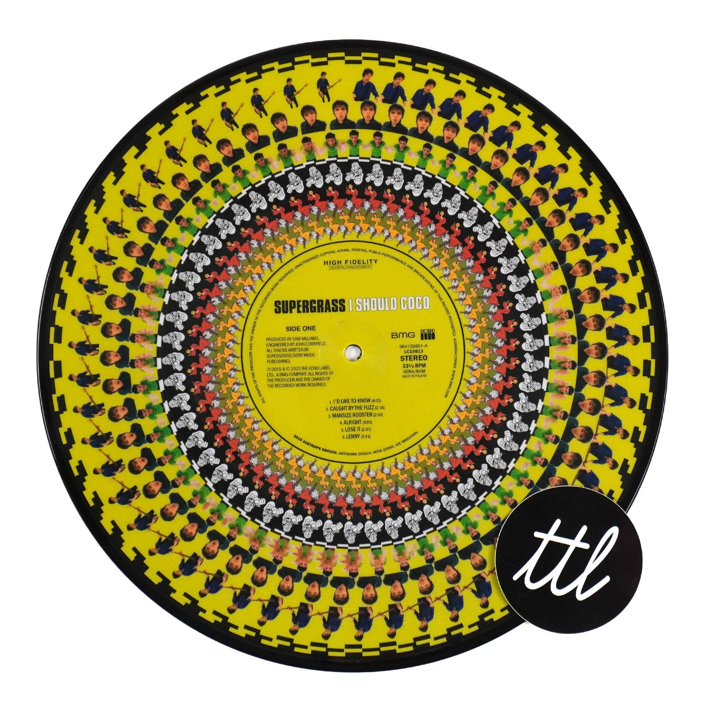 Supergrass: I Should Coco (Zoetropic) Vinyl LP { vinyl }