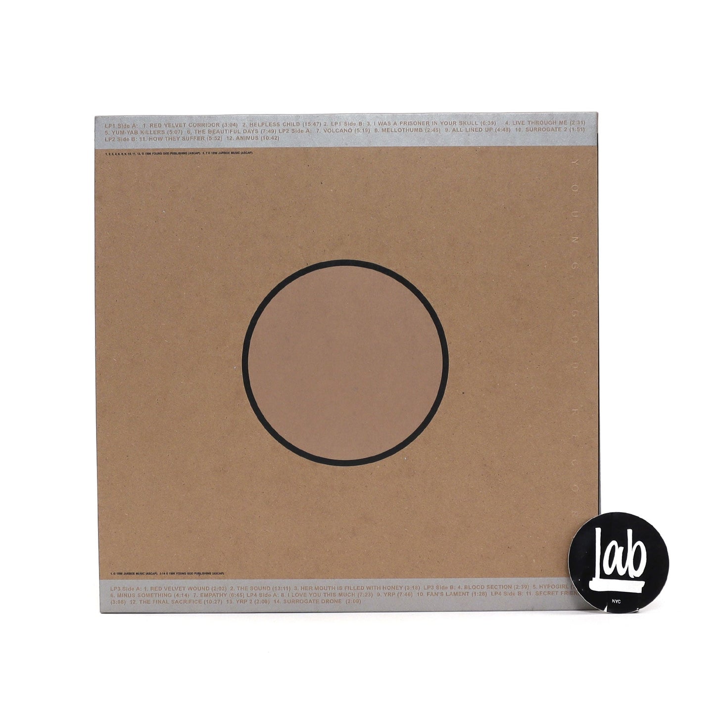 Swans: Soundtracks For The Blind Vinyl 4LP { vinyl }